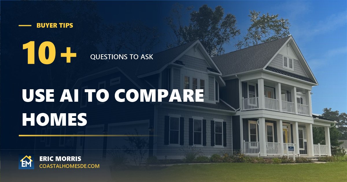 Using AI to compare homes and ask the right questions, over a new Insight home at Ingrams Point