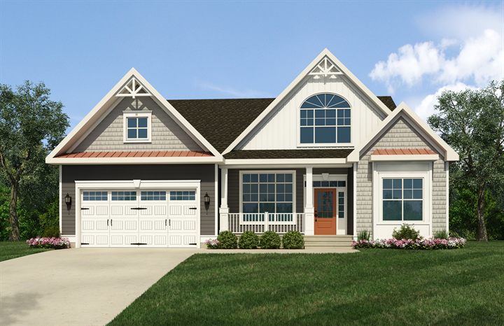 Cartwright plan exterior rendering