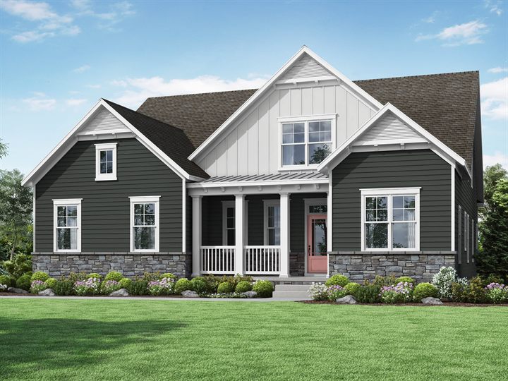 Cartwright plan exterior rendering