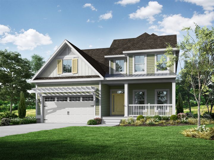 Frank plan exterior rendering