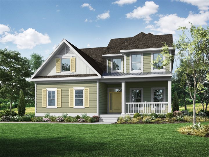 Frank plan exterior rendering