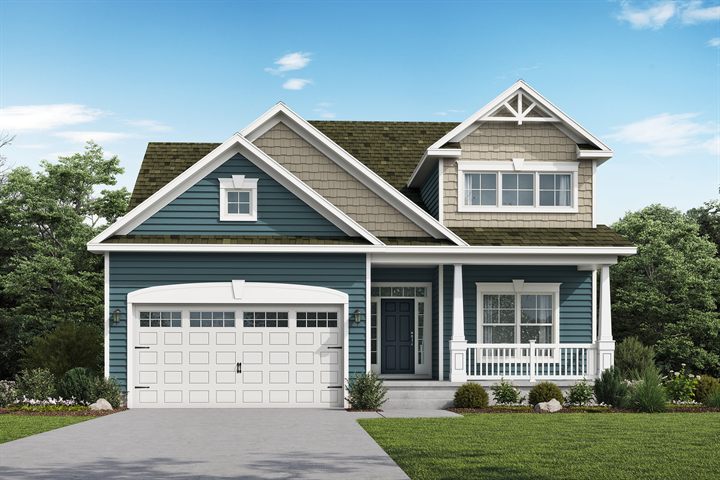 George plan exterior rendering