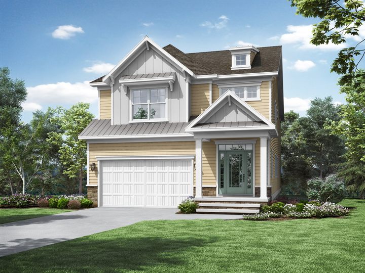 Morgan plan exterior rendering