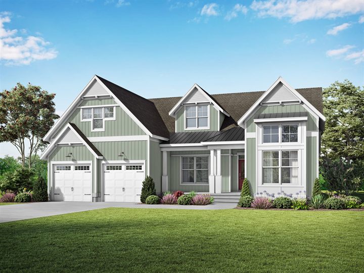 Nelson plan exterior rendering