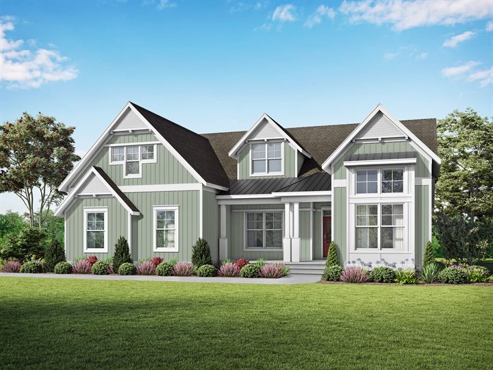 Nelson plan exterior rendering
