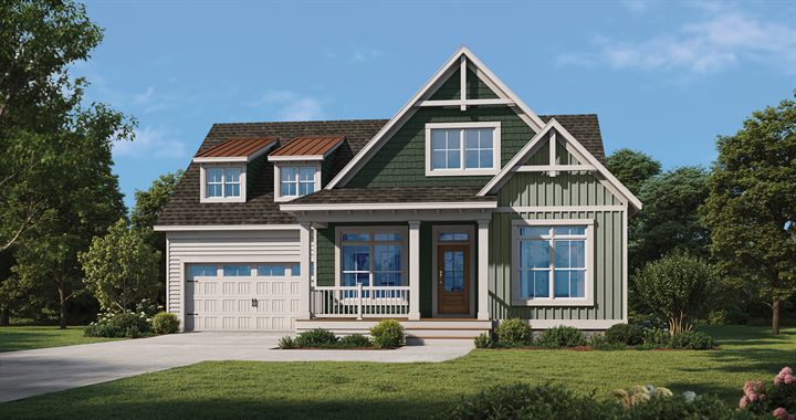 Quinlan plan exterior rendering