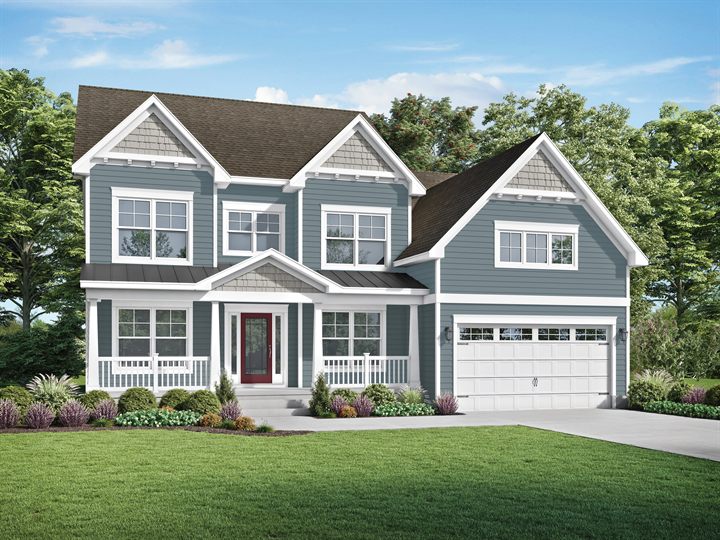 Reston plan exterior rendering