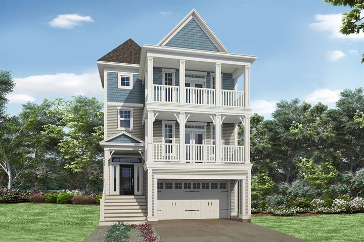 Thayer plan exterior rendering