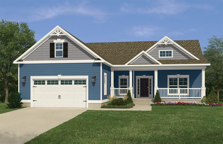 Vandelay plan exterior rendering