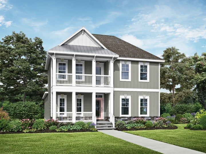 The Lukner, Veranda Elevation