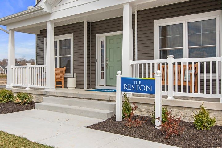 Inside a decorated Reston model