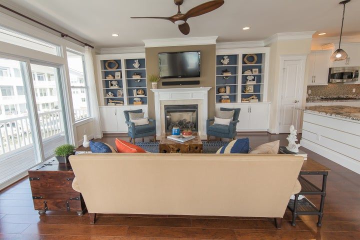 Inside a decorated Thayer model